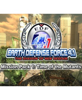 EARTH DEFENSE FORCE 4.1 - Mission Pack 1 Time of the Mutants Steam Key GLOBAL